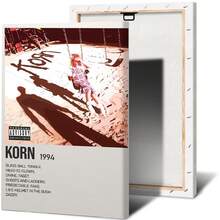 Tranh treo tường (1/3 tấm), khung tùy chọn, trang trí tường, trang trí phòng, bộ tranh áp phích ban nhạc Korn Vintage Metal, tranh nghệ thuật âm nhạc cổ điển, phù hợp cho phòng ngủ, phòng giải trí, quán bar - Tranh canvas, tranh chân dung, tranh tường Toile. - Nhiều màu - Xem 32