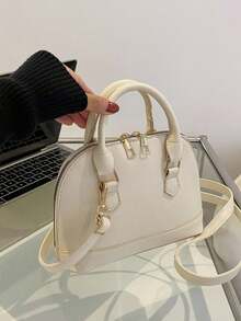 Classic Versatile Fashion Crocodile Pattern Tote Bag, Women's Crossbody Bag Shoulder Bag, Simple Leather Handbag Messenger Bags, Dome Top Handle Satchel With Adjustable Shoulder Strap Purse Commuting Briefcase Crossbody Bag,Backpacks, Handbags, Ladies' Handbags, Ladies' Wallets, Ladies' Handbags, Ladies' Work Bags, Ladies' Wallets And Bags, Travel Essentials, Christmas Gifts, Travel Accessories, Gifts For Women, Cosmetic Bags, Personalized Gifts, Elegant Ladies' Wallets, Christmas Wallets, Bridesmaid Gifts, Christmas Gifts For Women - 黑色 - 查看 10