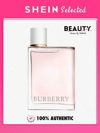 Burberry Her Eau De Parfum Splash For Women EDP Perfume Perfumes Travel Essentials 0.16oz/5ml Fruity Floral Woody Scent Strawberry Raspberry Jasmine Long-Lasting Classic Elegant Timeless Girlfriend Wife Mother Friend Birthday Graduation Party Travel Camping Outdoors School Campus Trip Festivals Anniversary Fall Autumn Helloween Fall Looks Chequered Sweet Style