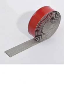 1 Roll Self-Adhesive Wood Grain Floor Edging Trim - Reusable, 99cm PVC Threshold Transition, Matte Finish, Realistic Wood Grain Texture, Easy Installation, Suitable For Living Room And Door Jamb Decor, Wood Grain Pattern - Multicolor - View 16