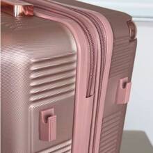 10kg Carry-On Luggage With 360° Wheels Travel Hand Luggage - 藕粉色 - 查看 5