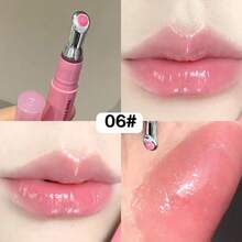 Lightweight, Moisturizing, Long-Lasting Lip Gloss - Hydrating, Plumping, Non-Sticky Formula To Smooth Lips, Vibrant Color, Suitable For Men & Women In Autumn/Winter, Ideal For Beginners, Students, Birthday, Valentine's Day, Halloween, Christmas Gifts