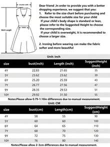 EHOMKIDS Váy trơn màu cho bé gái, trang trí nơ satin lớn, váy cho bé gái trung niên và lớn - Màu Hồng Tươi - Xem 2