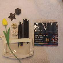 12/24/36/48/60/100 Packs Fine Line Marker Back To School - Multicolor - View 20