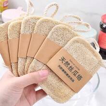 3 قطع من الإسفنج السليلوزي من قشر القرع لغسل الأطباق والقدور والمقالي وأواني الطهي المقاومة للالتصاق