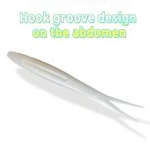 18cm/20g Fishing Forked Tail Soft Lure, TPR Fishing Bait, Fishing Tackle, Lure Fishing, Bionic Fishing Bait, Artificial Bait, Suitable For All Water Bodies