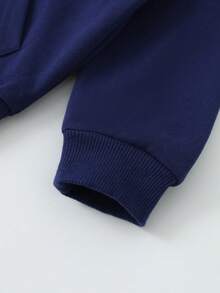 Timzgo 2 sztuki/zestaw dziecięcych bluz z kapturem, dziewczęca bluza z kapturem i haftowanym misiem + spodnie sportowe, chłopięca, wygodna, modna bluza z kapturem i rękawami typu raglan do noszenia na zewnątrz