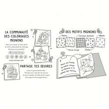 [Christmas Gift] 1 Cozy Christmas Cocoa Themed Coloring Book, Suitable For Adults And Children, Bold And Easy-To-Use Patterns, Simple And Elegant Design To Help You Relax. Can Also Be Used As A Christmas, Halloween, Birthday, Children's Day Gift, Student Supplies, Back-To-School Supplies, Or School Supplies. - Multicolor - View 9