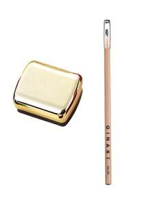 双孔削笔器，4种颜色可选，适用于眼线笔、眉笔和化妆笔，迷你便携多功能削笔器，化妆品，价格实惠，房间装饰，梳妆台，旅行，卧室，化妆配件 - 彩色 - 查看 15