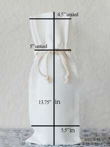 1 Peça Saco de Vinho de Linho com Cordão. Adequado para Armazenar Vinho, como Presente ou Lembrança. Disponível em Várias Cores, Perfeito para Casamentos, Presentes para Madrinhas/Padrinhos, Festas, Dia dos Namorados, Aniversários, Reuniões de Feriados, Festas de Inauguração de Casa e Muito Mais. - Multicolorido - Visão 9