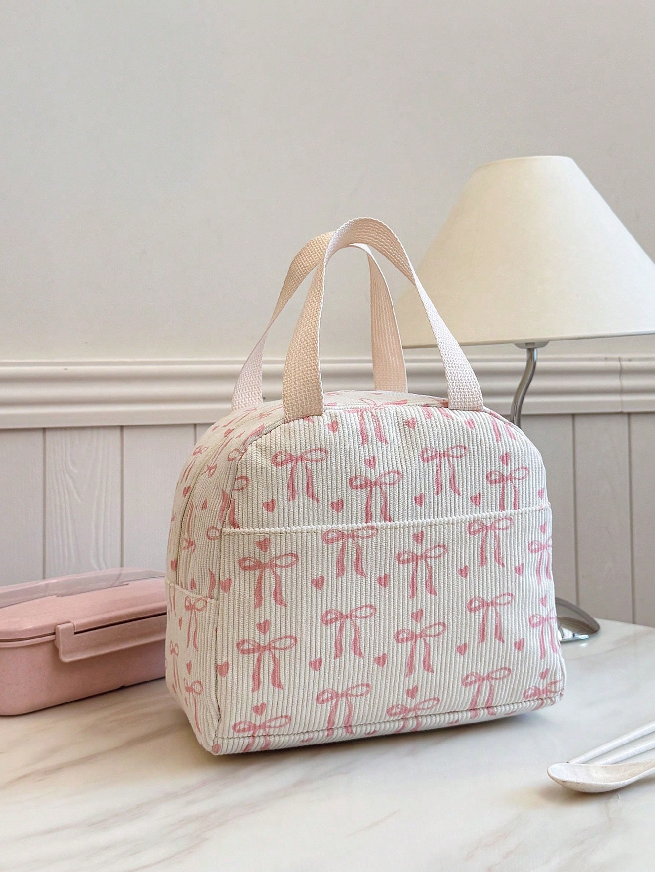 حقيبة غداء محمولة، صندوق غداء معزول مقاوم للماء، ح...