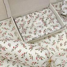 20pcs Christmas Gift Wrapping Paper, Party Decoration Art Paper, Suitable For Gift Packaging, Bouquet Packaging, Art Crafts, DIY, Packaging Bags, 4 Colors To Choose From - Multicolor - View 11