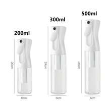 1pc Adjustable High Pressure Atomizing Hydration Spray Bottle - Perfect For Alcohol Disinfection & Watering Your Plants!,Hairdresser's Supplies - Transparent White - View 2