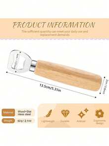 Otwieracz do butelek z drewnianym uchwytem i nadrukowanym logo, prezent na 21. urodziny dla niego - SPERSONALIZOWANE prezenty na 18., 30., 40., 50., 60. urodziny dla mężczyzn, syna, brata, wnuka, chłopaka - KAŻDY WIEK I IMIĘ - Drewniany otwieracz do butelek piwa i napojów - Wielokolorowe - Zobacz 11