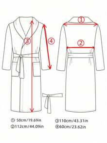 1 件女士珊瑚绒毛绒连帽浴袍，柔软舒适吸水家居服，适用于浴室、卧室、泳池、日常和旅行必备品、房间装饰、圣诞节、圣诞装饰，是返校季的完美礼物 - 彩色 - 查看 10