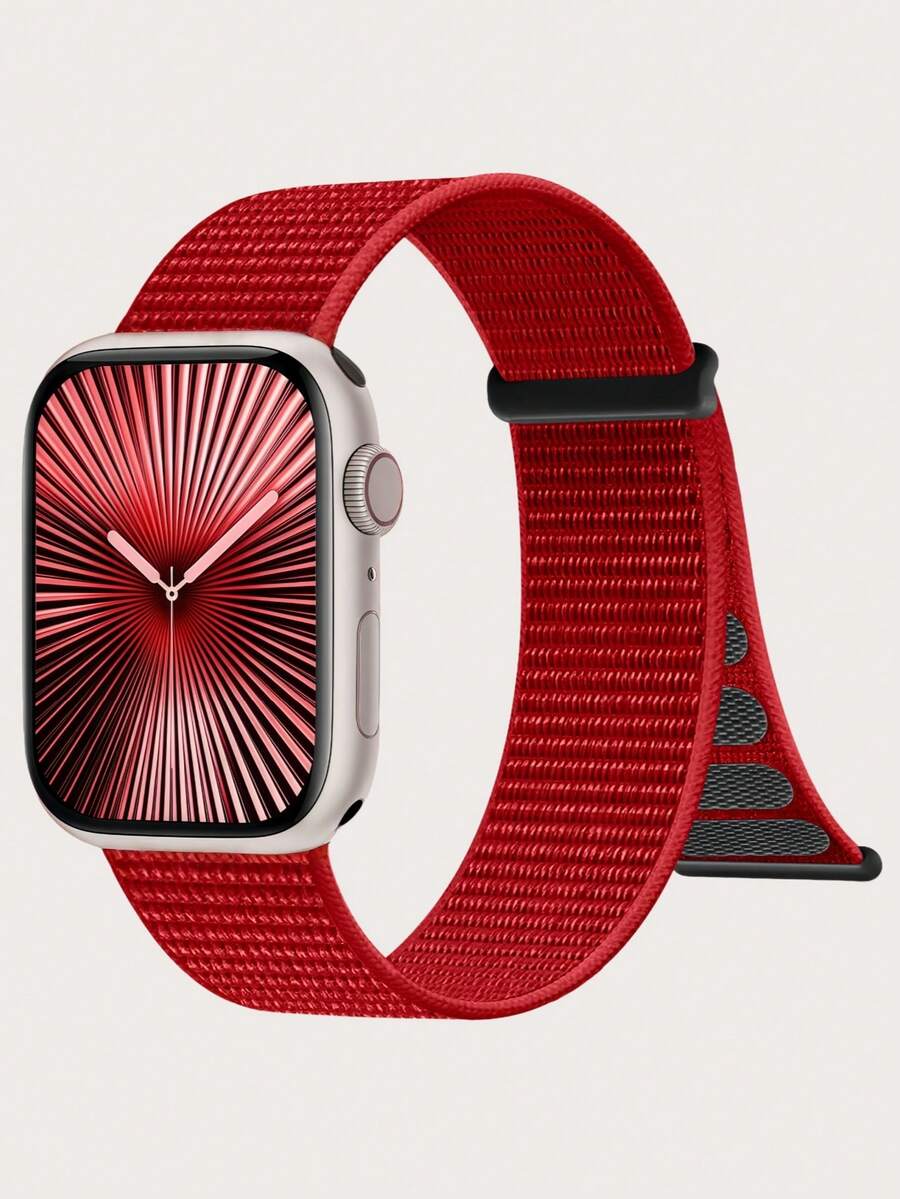 运动型表带，兼容男女款 ，尺寸：40mm、41mm、38mm、42mm、46mm、44mm、45mm、49mm；编织弹力尼龙表带，兼容 Series 11、10、9、8、7、6、5、4、3、2、1、SE、Ultra、3、2、1。