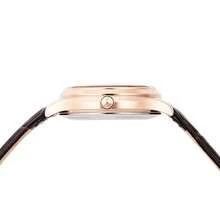 Orient 1 pieza Reloj mecánico de mujer con correa de cuero PU - Negro - Ver 3