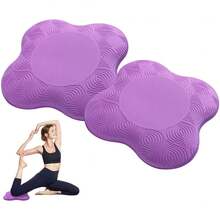 1/2pcs Pilates Non-Slip Yoga Knee Pad - Durable Portable Thick Cushion Support And Protection For Pilates Exercises
