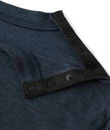 Men's Tear Away Recovery Shirt For Post Surgery Comfort - Burgundy - View 4