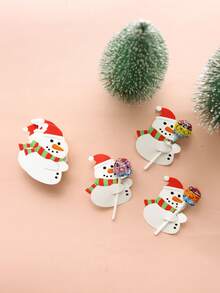 1 set (50 pièces) - Cartes en papier sucette, cartes de décoration à motif créatif de Noël, décorations de bâton de bonbon pour fête d'anniversaire et de vacances, cartes de décoration de paille, fournitures de décoration d'organisateur d'ustensiles de fête de Noël, convient pour la décoration de table de fête de Noël et les pendentifs de décoration d'arbre de Noël, décorations de Noël, pyjamas de Noël, cadeaux de Noël, décoration de Noël