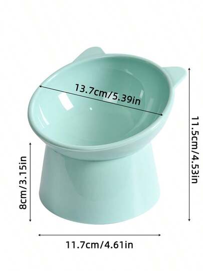 1 hochwertiger und langlebiger Futternapf aus PP-Material mit schrägem Nackenschutz und großem Durchmesser. Geeignet für die tägliche Fütterung von Katzen und Hunden, schützt er die Halswirbelsäule und fördert die Verdauung. Der rutschfeste Boden verhindert ein Umkippen. Er ist leicht zu reinigen, langlebig und hygienisch und eignet sich für den Einsatz in Haushalten, Tierhandlungen, Tierkliniken und anderen Orten. Er ist die ideale Wahl für die Tierfütterung.