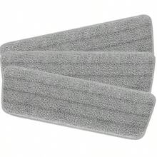 1/2/4/5/10 buc Lavete reutilizabile pentru mop din catifea coral - formă trapezoidală, ușor de atașat, foarte absorbante, compatibile cu mopurile pulverizate pentru podele din lemn masiv, gresie, laminat și marmură - ideale pentru bucătărie, living, birou și curățenie zilnică