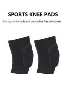 Unisex Knieschoner, leicht atmungsaktiv elastisch bequem aus 4-Wege-Stretchnylon für Laufen Radfahren Sport, warm für Herbst/Winter - Verschiedenfarbig - Übersicht 10