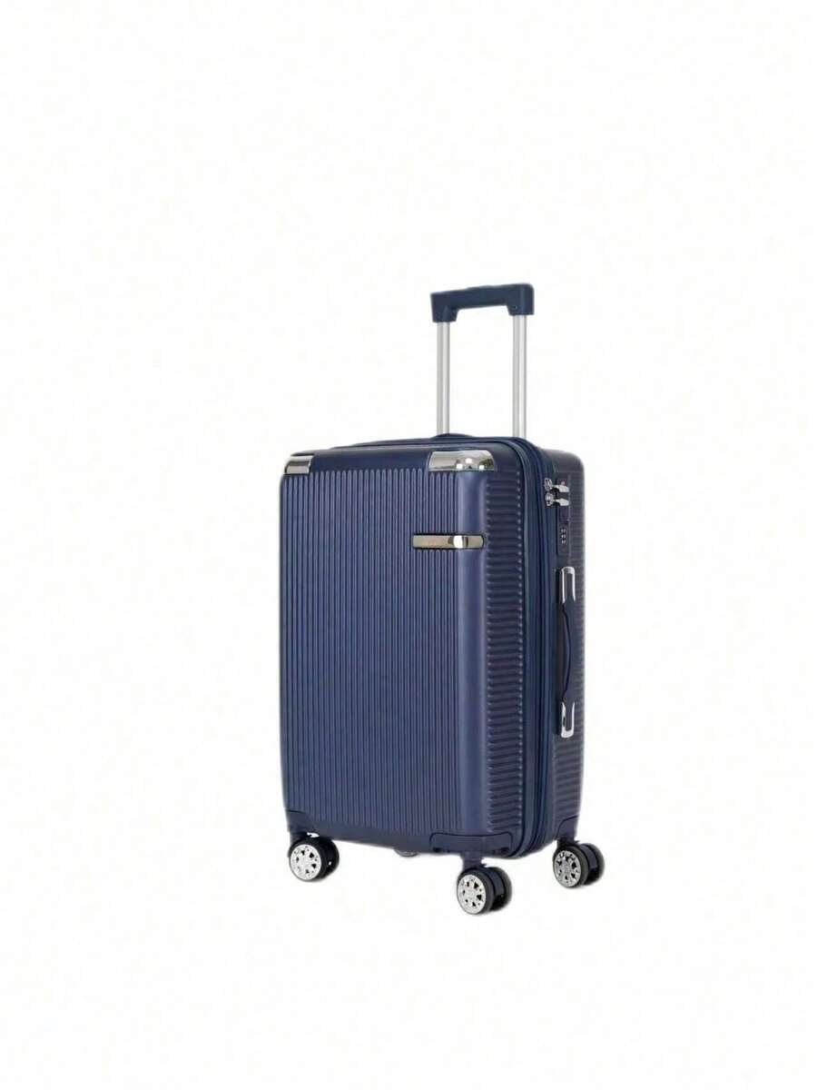 High Quality Carry-On Suitcase, 4 Double Wheels, 360 Degree Rotation, 9kg - Blue - View 1