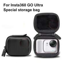 PULUZ迷你便携式相机收纳包EVA材质（黑色），适用于Insta360 GO Ultra - 黑色 - 查看 2