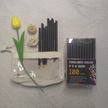 12/24/36/48/60/100 Packs Fine Line Marker Back To School - Multicolor - View 21