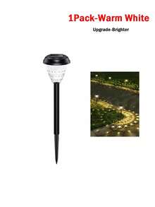 6Pack Ultra Bright Solar Outdoor Lights Decorative, Faster Charge Solar Pathway Garden Lights Up To 12H Auto On/Off, Solar Lights Outdoor Waterproof For Walkway Yard Lawn(1/2/6Pack) - Multicolor - View 12