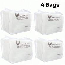 Professional Tattoo Makeup Remover Wipes: SPA-Grade Quality, Hygienic & Soft, Effectively Removes Tattoo Ink And Makeup - Suitable For Salon And Home Use. - White - View 9