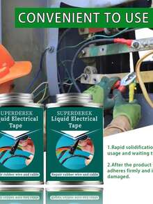 Taśma elektryczna w płynie, wodoodporna, izolacyjna taśma naprawcza, nowa guma naprawcza, klej do kabli elektrycznych, pasta izolacyjna, uszczelniacz