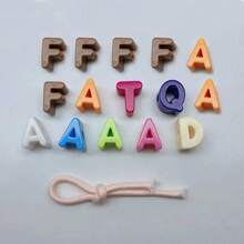 1pc Of Customized Colorful Acrylic Letter Keychain, Round Ring Buckle, Personalized Backpack Pendant, Valentine's Day Gift,Customized Keychains & Accessories,End Of Summer, ,Colorful,Cute,Adorable,Funny,Kawaii,Y2K,Stylish,Unisex,Casual,Custom,Personalized,Unique,Customized,Ideal Gifts For Him,Ideal Gifts For Her,Her,Boyfriend,Girlfriend,Family,Friends - Letter Keychain - View 36