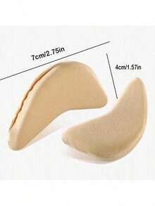 2pcs/4pcs Women's Sponge Forefoot Inserts To Relieve Pain, Reduce Shoe Size And Enhance Fit, Comfort And Protection For High-Heeled Shoes