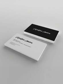 200 Pieces, 5.4x9 Cm, Customized Personalized Double-Sided Business Cards, Waterproof Paper, Can Customize Pictures And Text, Modern, Colorful, Cute, Retro, Cartoon, Is The Best Choice For Employees, Students, Children, Suitable For Schoolbusiness/Office.