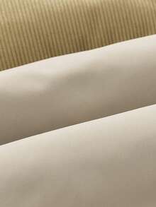 Autumn And Winter Outerwear Splicing Thickened Vest For Men 2025 New Model Tank Top, Horse Clip Thickened Plush Coat, Fall Outfits, Winter Outfits,Stand Collar Youth Vest Warm Slim Cotton Jacket, For Friends, Husband, Boyfriend Gifts - Khaki - View 6