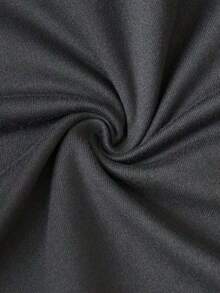 Manfinity CHICACO Men's Casual Letter Print Round Neck Short Sleeve T-Shirt, Men's T-Shirts - Xám - Xem 4