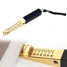Cursor Measure Tool Detection Ruler Feeler Gauge Vernier Caliper Wedge Shaped - 彩色 - 查看 5