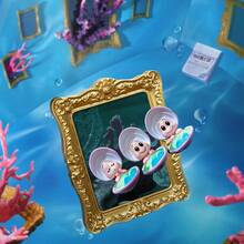 Miniso Disney Alice im Wunderland Kunstgalerie-Serie Blind Box, PVC+ABS Material, Kunstgalerie-Ölgemälde-Texturdetails, Schreibtisch-Dekoration Ornament, geeignet zum Sammeln und Verschenken (1 Stück, zufällig versendet) - Verschiedenfarbig - Übersicht 6