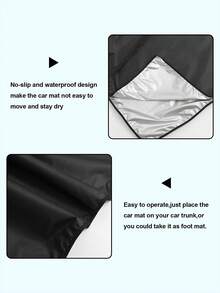 Universal Car Trunk Mat - Thickened Waterproof And Anti-Fouling Trunk Mat - Anti-Slip And Wear-Resistant, Edged Design, Easy To Clean, Suitable For SUV, Sedan And Hatchback - Multicolor - View 9
