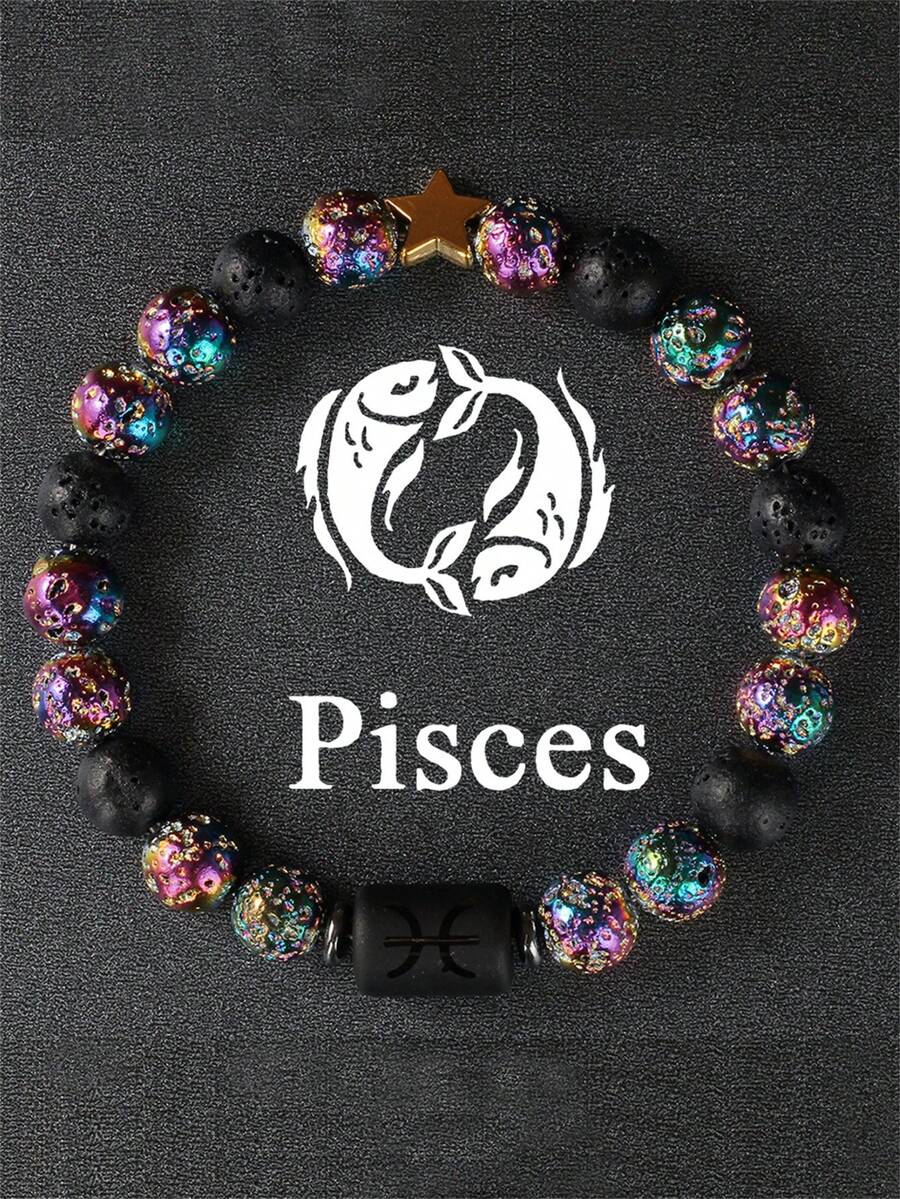 Friendship Bracelets Men Women Cool Gifts For Constellation Lover Aries Taurus Gemini Cancer Leo Virgo Libra Scorpio Sagittarius Capricorn Aquarius Pisces Present Sister Brother Boyfriend Girlfriend Vintage Streetwear Bangles