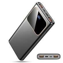 Ordtop Pin dự phòng 10000 MAh, Pin dự phòng USB-C Đầu vào & Đầu ra Nhỏ nhưng Mạnh mẽ Có Cáp, Chức năng Sạc nhanh Pin ngoài (3.0A) Tương thích với Pin điện thoại di động ngoài trời Thích hợp cho Kỳ nghỉ hè Du lịch/Cắm trại ngoài trời và Nguồn điện dự phòng khẩn cấp Quà tặng cho Gia đình, Bạn bè, Sinh nhật Bộ sạc di động Hiển thị nguồn ngoài trời - màu đen - Xem 10