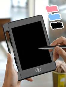 1个6.5/8.5/12/16英寸电子数位板,彩色屏幕涂鸦板手写纸绘图板,适用于家庭和办公室,多种颜色可选 - 彩色 - 查看 4