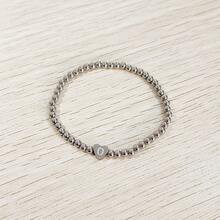 New Classic A-Z Heart Initial Bracelet Women Handmade Bead Bracelet For Women Jewelry Gift