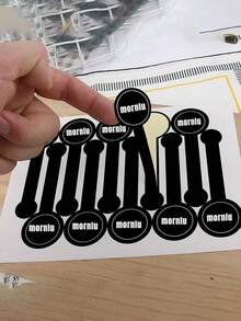 Custom Stickers,Personalized Baking Stickers, Custom Labels,Logo Stickers,Thank You Long Label Seal Stickers For Cake Boxes/Jars/Coffee Cups/Bottles,Self-Adhesive Bread Stickers,Tamper Evident Seal Labels For Gift Packaging, Postage Labels,Order Stickers,Wedding Stickers,Party Stickers,Birthday Stickers,Halloween Thanksgiving Christmas Gift,Gift Stickers - Multicolor - View 7
