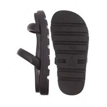 Chinelo Feminino Papete Vizzano Meia Cana - Preto - Visão 3