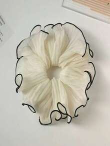 优雅褶皱发圈女时尚百搭超仙丸子头大发绳发饰发圈发箍洗脸头饰