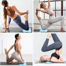 1pcsYoga Knee Pads. Yoga Knee Cushion Thick Exercise Pads For Knees Elbows Wrist Hands Head Foam Pilates Kneeling Pad - Baby Blue - View 2