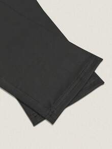 Leggings pour filles avec imprimé cœur dégradé, ajustement serré, confortable, coupe slim, pantalon court, convient pour le décontracté, les sports, le yoga, les enfants - Noir - Voir 5